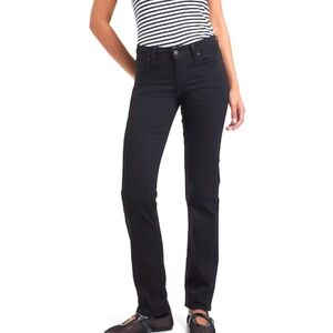Levi’s 314 Shaping Straight Jeans – Black – Size 28 Water<Less, Mid Rise